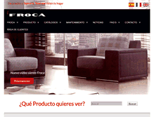 Tablet Screenshot of froca.com